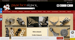 Desktop Screenshot of drachensilber.de